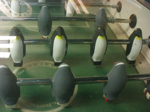 Foosball... with penguins! | by fiddledydee