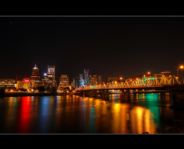 Portland Skyline 10 - HDR