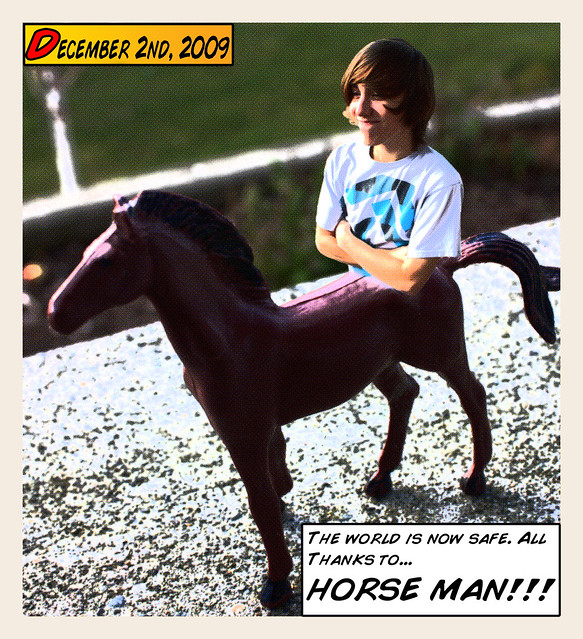Horse Man comic