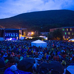 Mon, 29/06/2015 - 12:26am - Team FUV is there for the Saturday night electric set at Solid Sound 2015 at Mass MoCA. Photo by Gus Philippas/WFUV