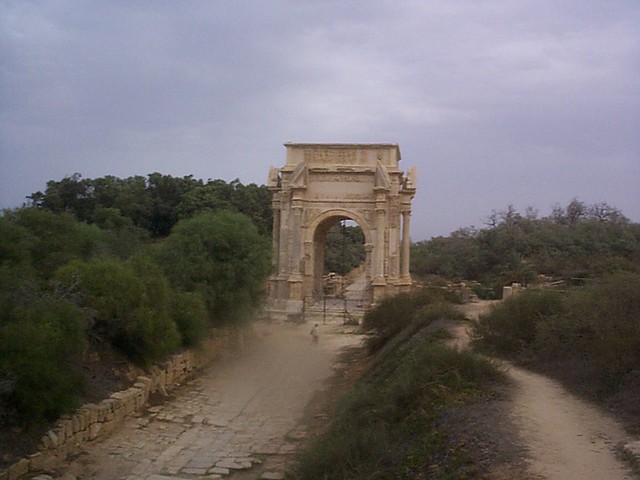 Arch Leptis Magna Libya