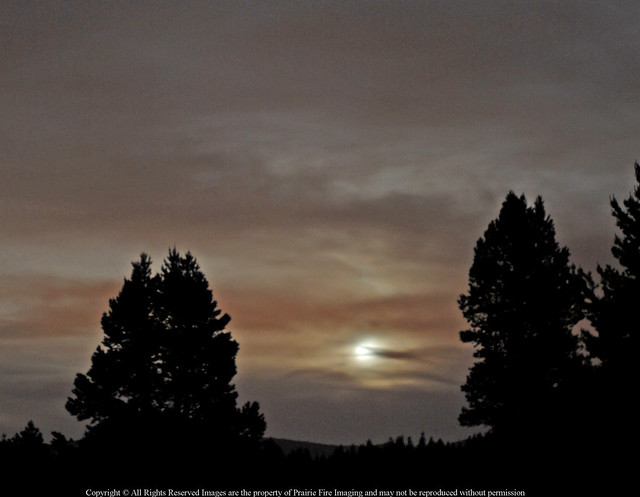 It Was A Night - Moonrise - Sierra Nevada Mountains - California - Explore 09/04/09 #305