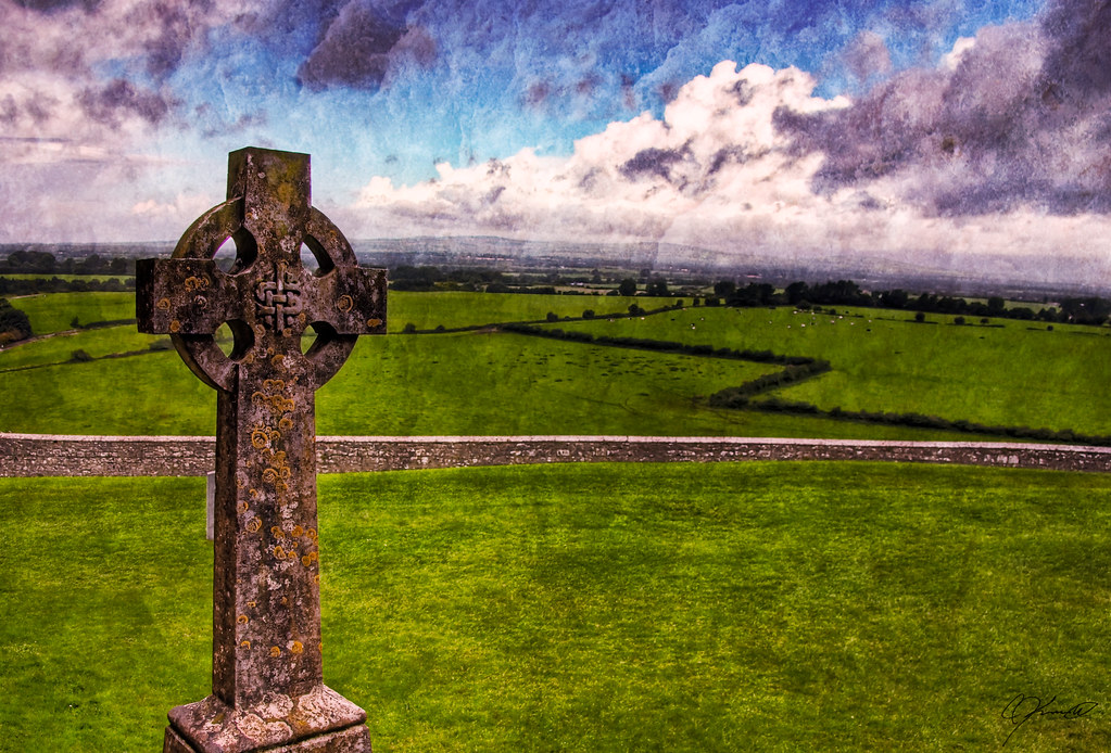 Celtic Cross at Cashel by CJ Kern