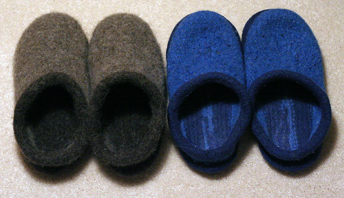 New slippers + old slippers | Miraculously, both pairs are n… | Flickr