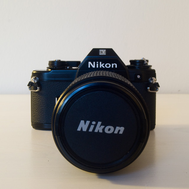 Nikon EM with 70-210mm