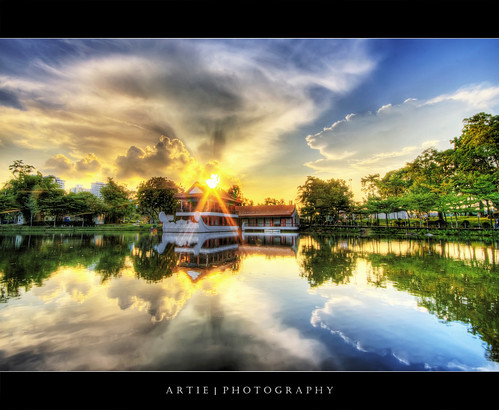 Sunset @ Chinese Garden, Singapore :: HDR by :: Artie | Photography ::