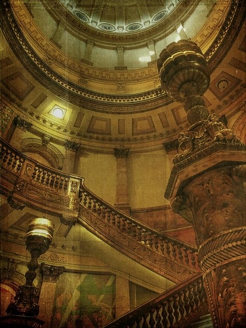 grand staircase view
