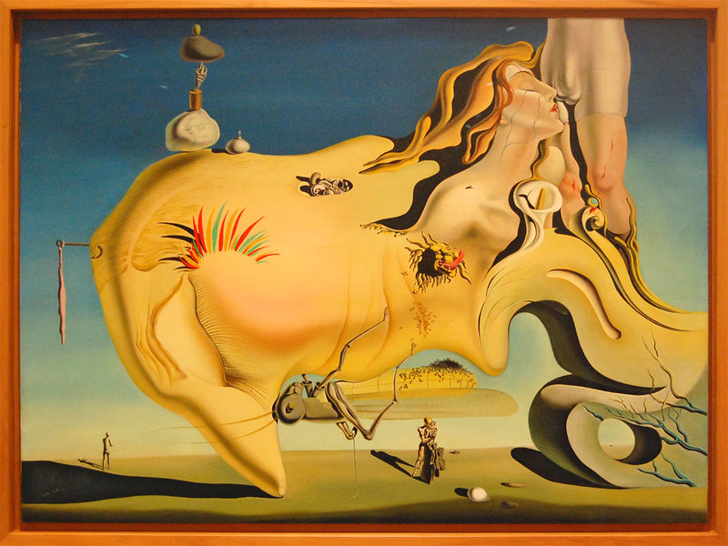 Salvador Dali - Face of the Great Masturbator