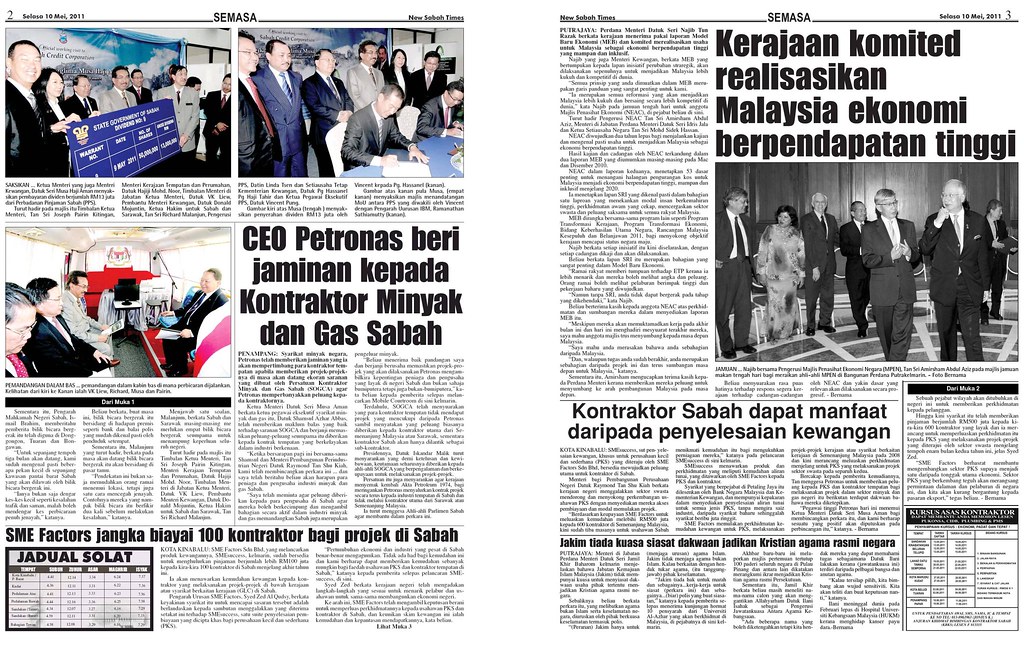 Times bm sabah Sabah's Government