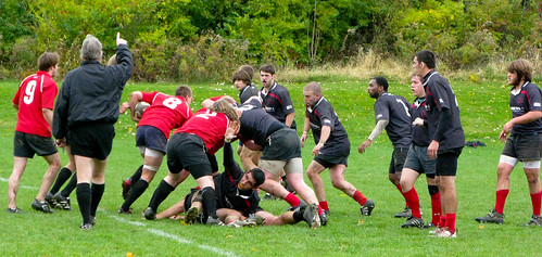 Wittenberg rugby (1). Springfield OH, October 2009