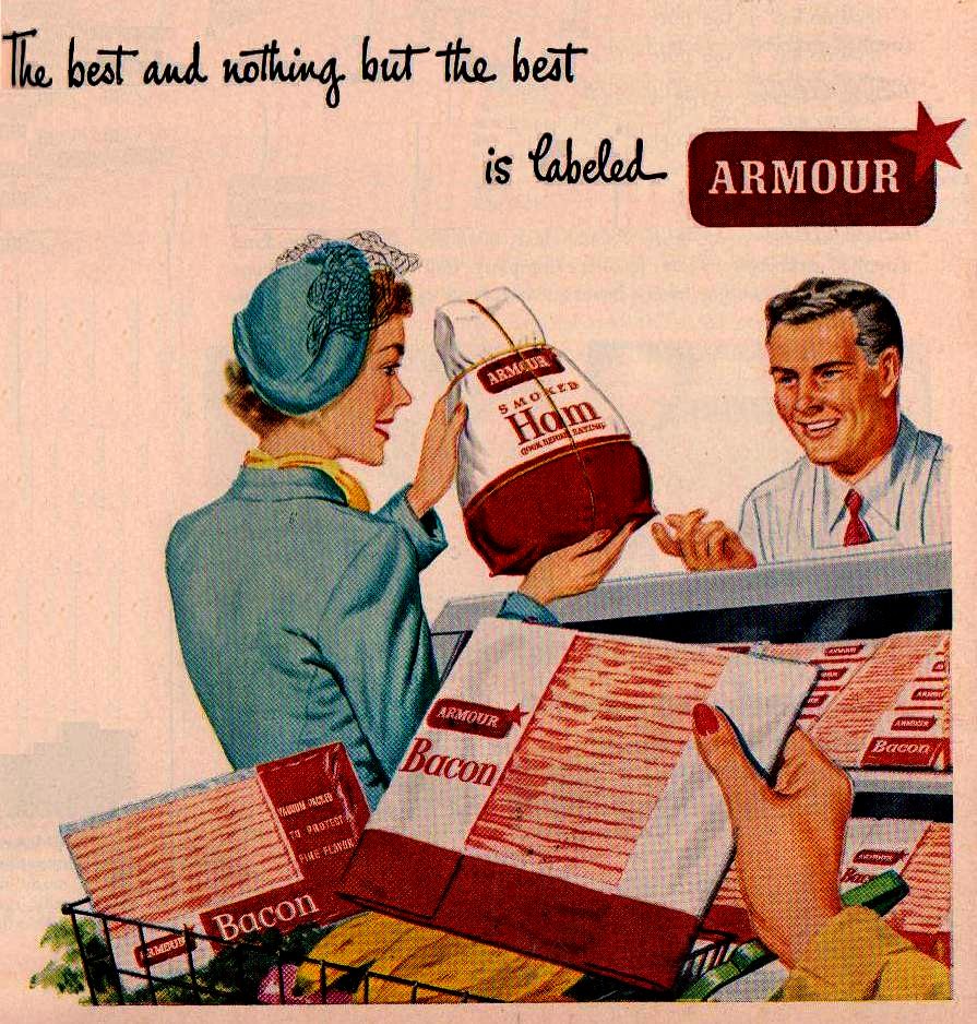Armour Bacon & Ham Ad