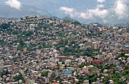 Aizawl City.A great vibrant city with moderate and salubrious climate by Luaia Nampui