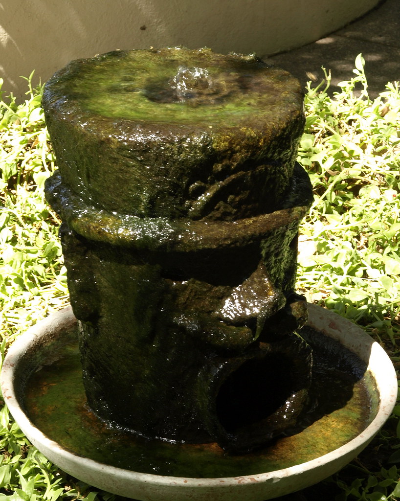 Fountain with face, Tohono Chul Park