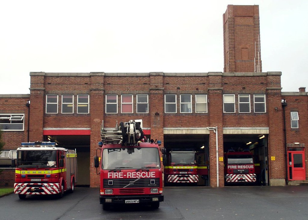 Exeter Fire Station, Howell Road 2007