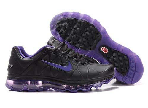 Nike Air Max 2011 Leather Women All Black Purple www.airma… | Flickr