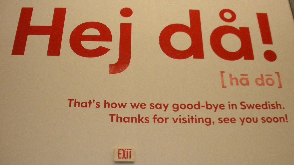 That's how we say good-bye in Swedish! | Hej da with the cir… | Flickr