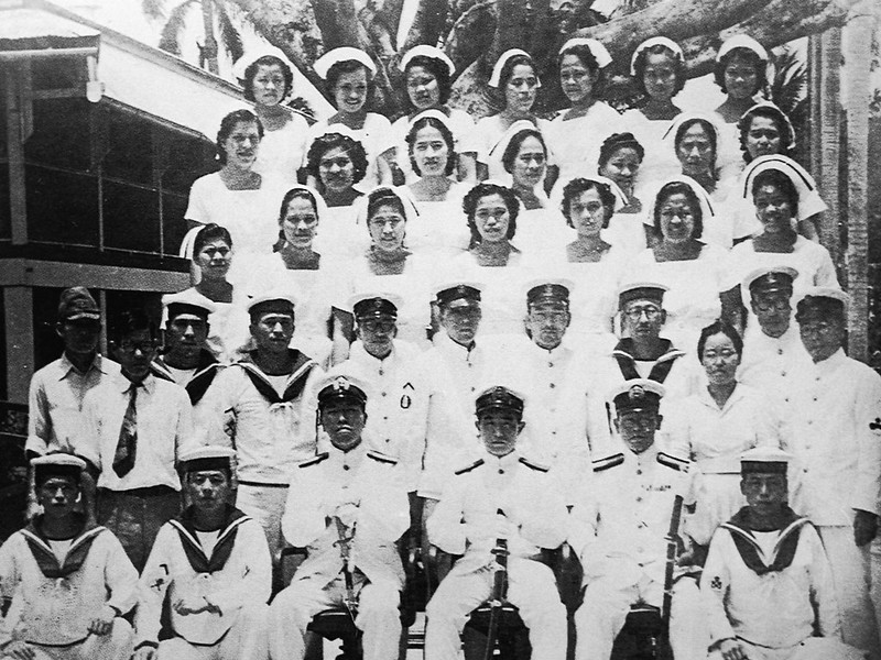 Chamorro nurses worked during the Japanese occupation.

Micronesian Area Research Center (MARC)