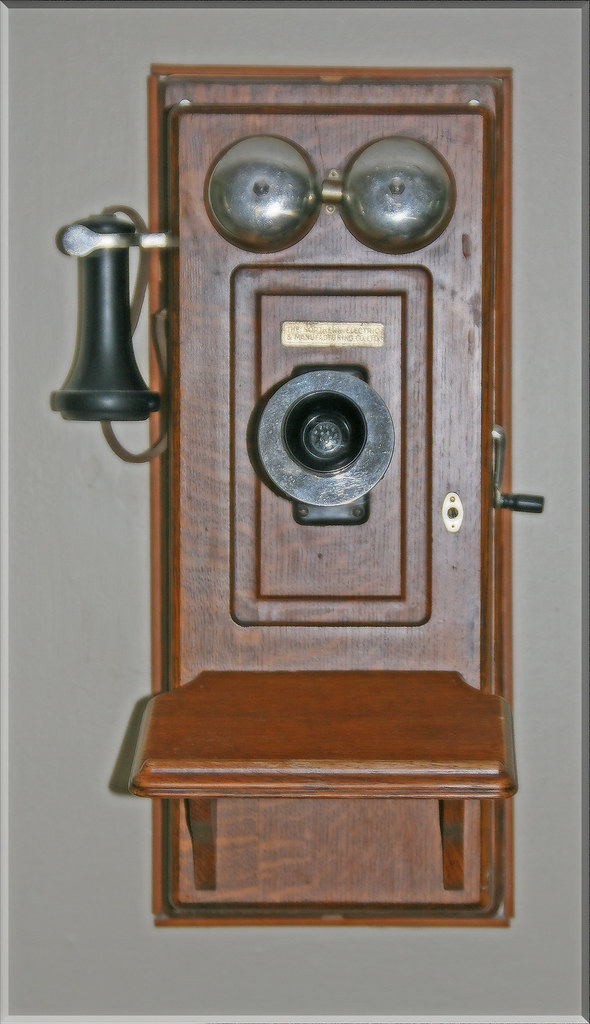 Antique Northern Electric Wall Phone