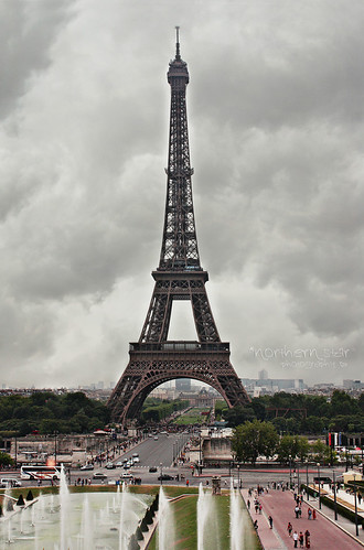 tour eiffel depuis le trocadero. by *northern star°