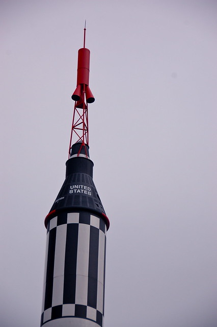 Mercury-Redstone rocket at the Christa McAuliffe Planetarium, Concord NH