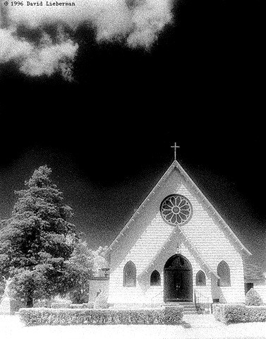 nikon church infrared film bw landscape cloud hamptonbays newyork hamptons monochrome building outdoor blackandwhite davidlieberman