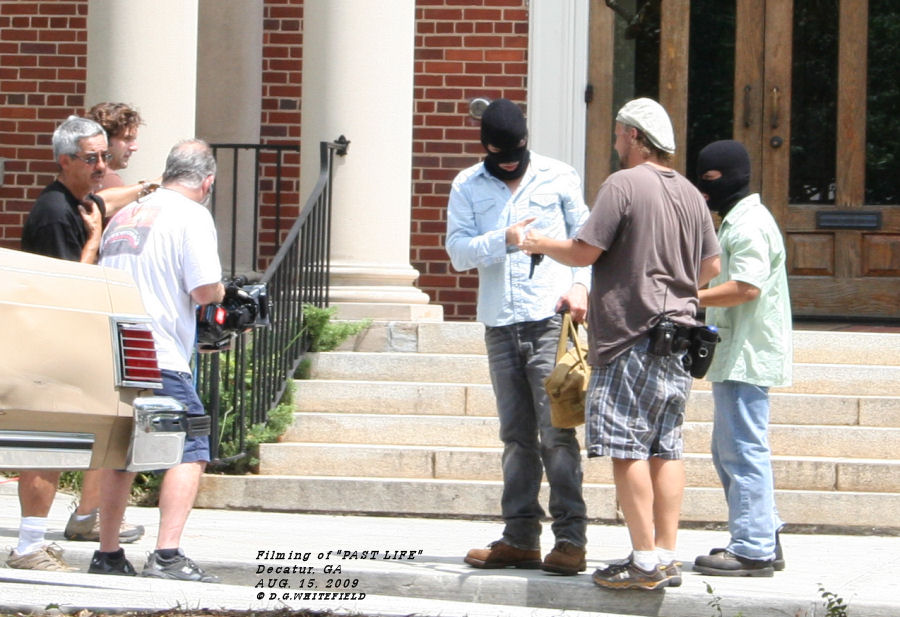 Filming of "PAST LIFE" at City Hall by -WHITEFIELD-