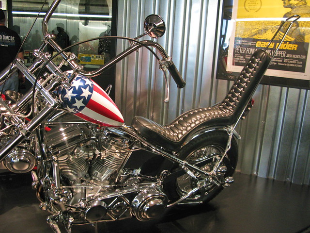 Easy Rider Motorcycle - Harley-Davidson Museum - a photo on Flickriver