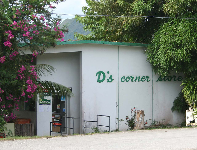 D's Corner Store is one of two small stores within the main village, adding to the variety of shopping choices for village residents.

Raph Unpingco/Guampedia