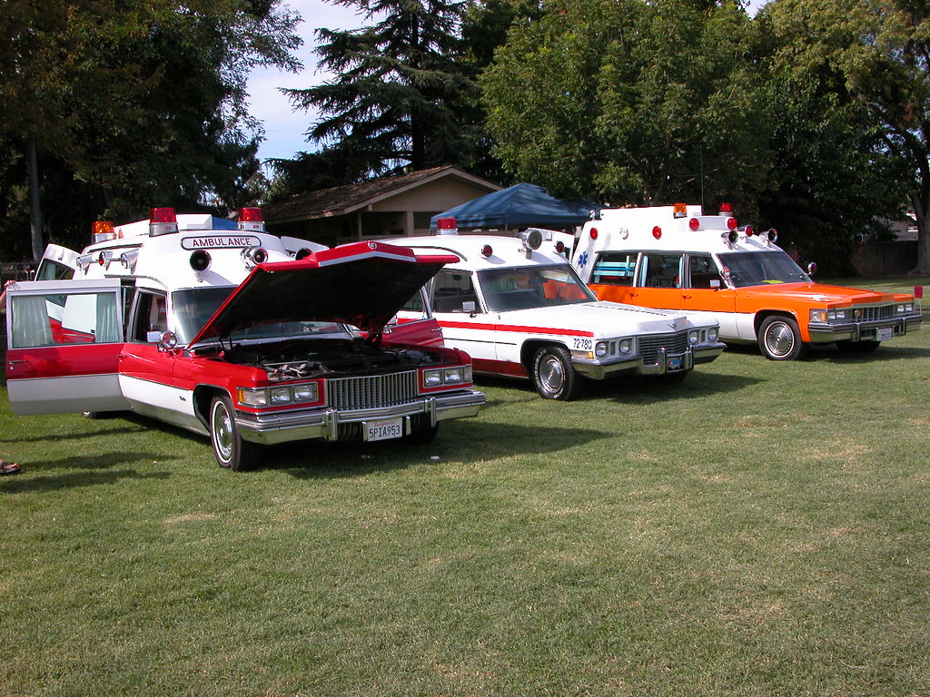 Seventy's Cadallic Amulances
