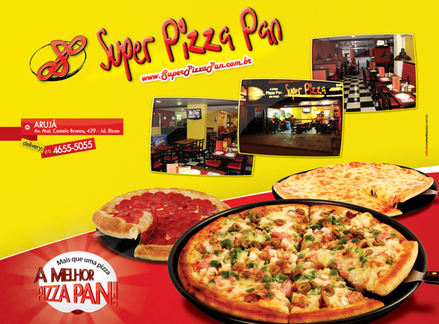 Super Pizza Pan - Loja Arujá, Anúncio para a Resvita de Aru…