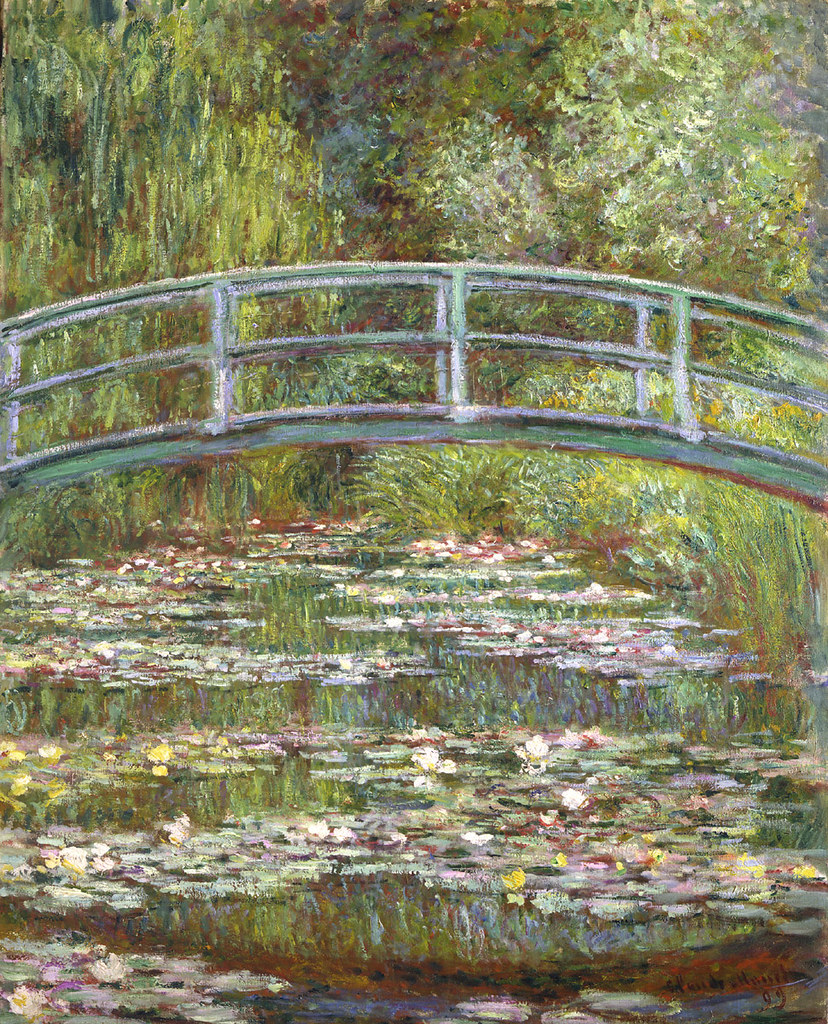 W 1518 - Claude Monet: Bridge over a Pond of Water Lilies (1899)