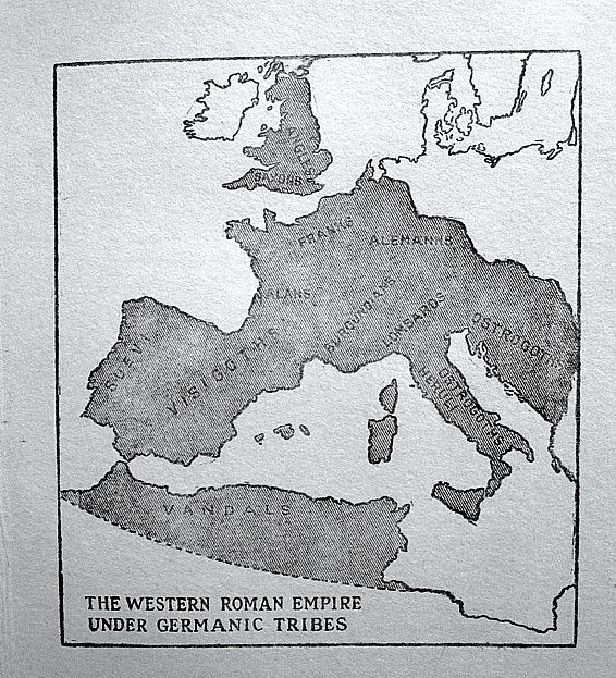 The Western Roman Empire Under Germanic Tribes