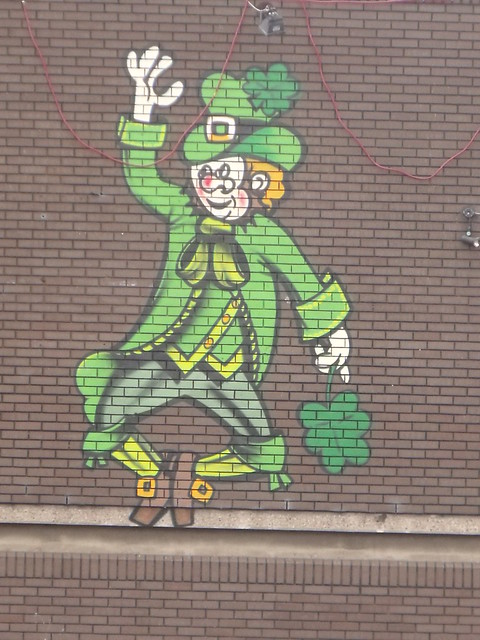 Leprechaun - Irish figure in Irish Quarter