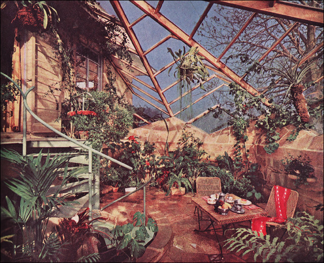 1963 Attached Greenhouse