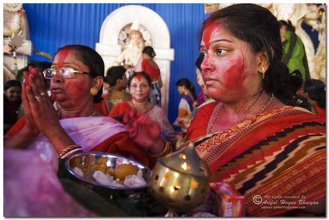 Sidur Khela @ Durga Puja Festival [Sakhari Bazar - Dhaka, Bangladesh]