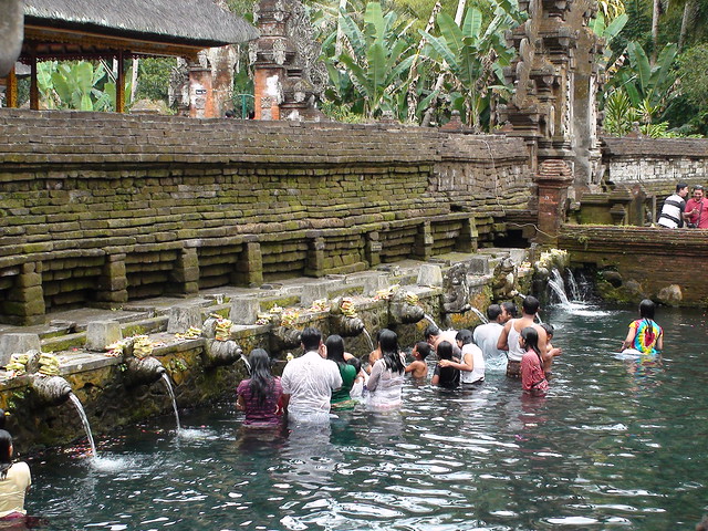 Pura Tirta Empul. Temple of the Holy Water. Bali.