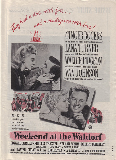Weekend At The Waldorf (1945) | Amy Jeanne | Flickr