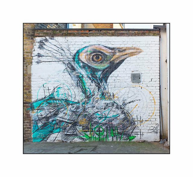 Street Art (L7M), North London, England.