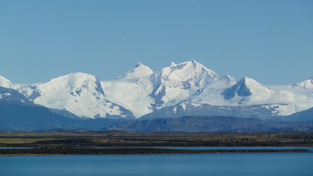 Mountains and landscape in Patagonia Argentina