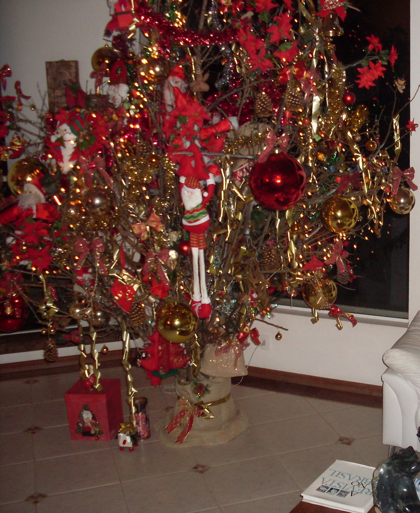 Minha árvore de natal feita de galhos secos. | Minha terapia… | Flickr