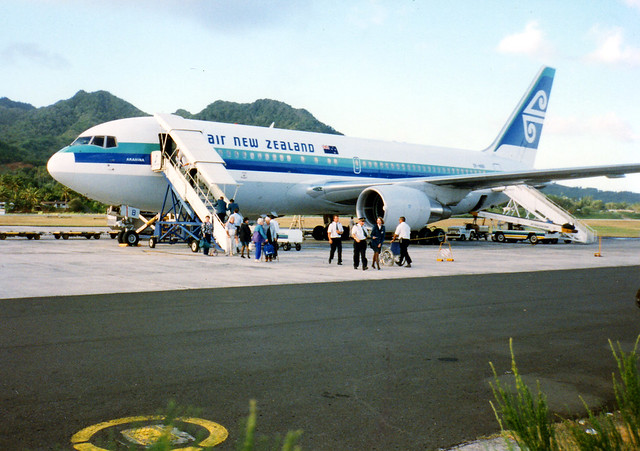 Rarotonga Arrival In 1993