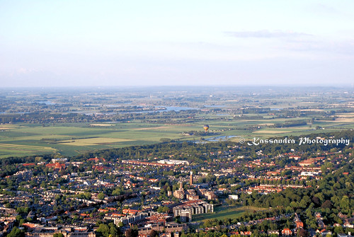 Nijmegen from above - hot air ballooning 1 by tatyveli