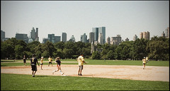 Béisbol en Central Park
