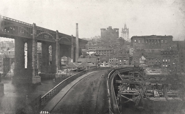046775:Newcastle Bridges Newcastle upon Tyne Unknown c.1871