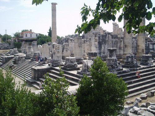 turkey temple ruins classical apollo didyma didim