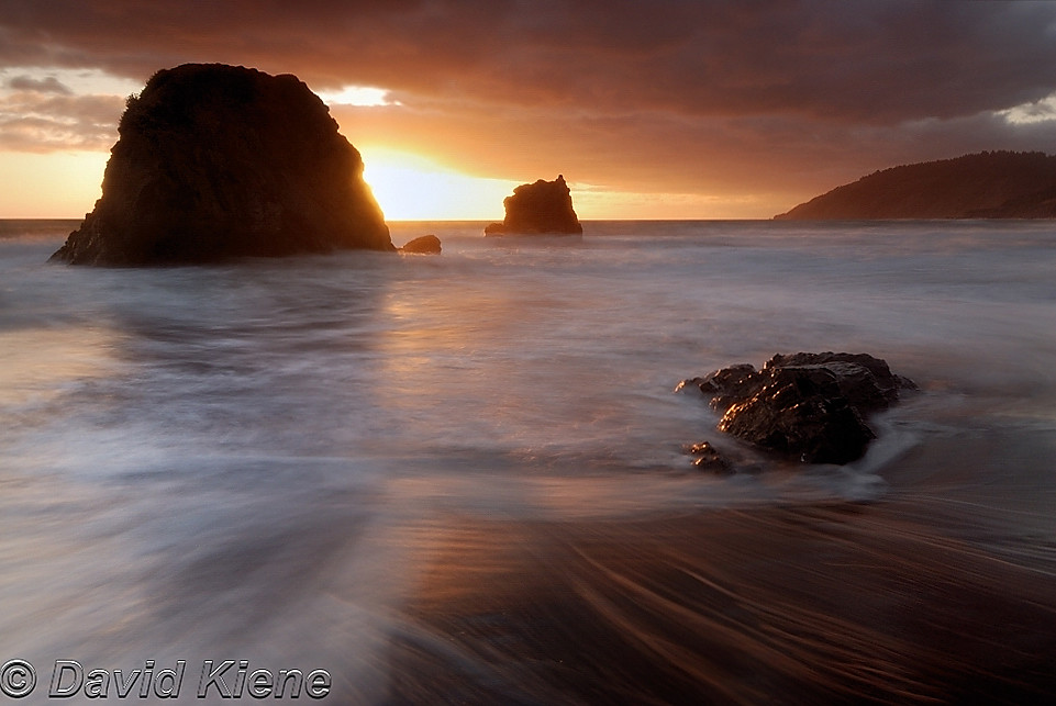 Another Sunset Photo from Westport-Union Landing State Beach, Mendocino County, California