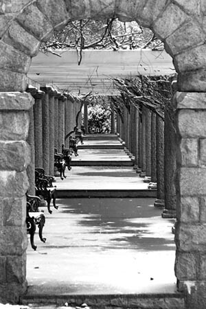 Arch Walkway, Maymont, Richmond, VA.