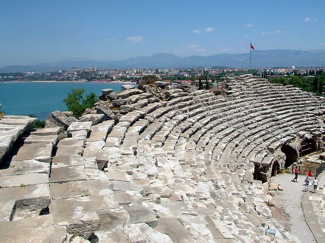 080518062f Antalya - Side antik kenti - Tiyatro