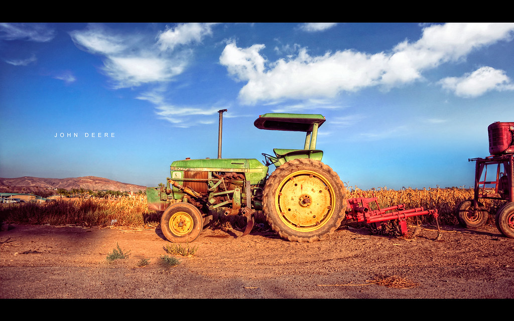 Tractor in Suburbia by isayx3