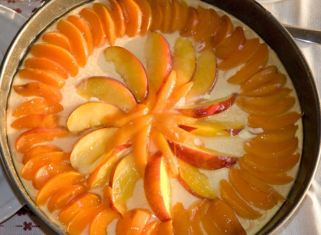 Peach Cheesecake